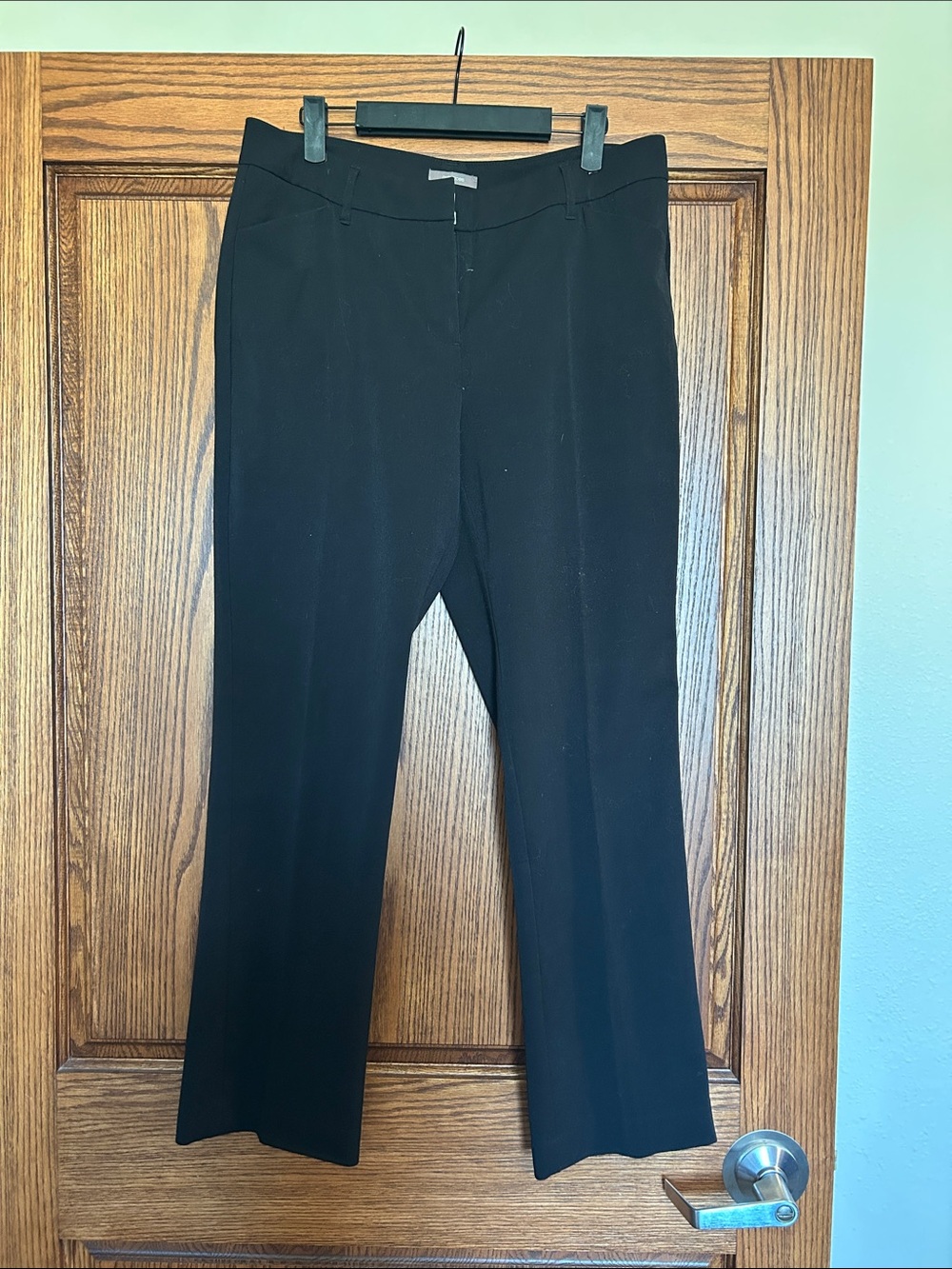 Maurices Black Straight-Leg Dress Pants